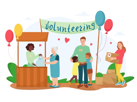 Diverse community including people with disabilities in a park setting